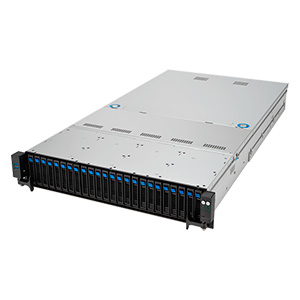 Сервер ASUS RS520A-E12-RS24U 1G, 1.6kW, 16NVMe, RH, OCP, GPU