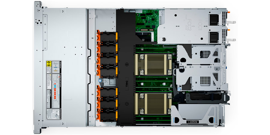 Сервер DELL PowerEdge R660xs 10SFF/ noCPU/ noMem/ noHDD/ H755 /IDRAC9 ENT /2x700W/ 5720 OCP 3.0 /RC3 / 7 x Very High Performance Fan / Quick Sync 2 / LCD bezel / Sliding Rails without CMA