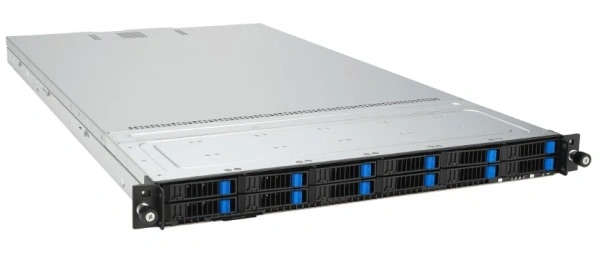 Сервер ASUS RS700-E11-RS12U /10G 1U,2xLGA4677, 32xDDR5 ECC RDIMM(max 4800Mhz),12 SFF NVMe/SATA/SAS, 2xM.2 slot 2280,2x10GbE-T, 3xPCI-E16/E8(g5)/OCP3, IPMI,rPS 2x1,6kW (80+ Tit.)