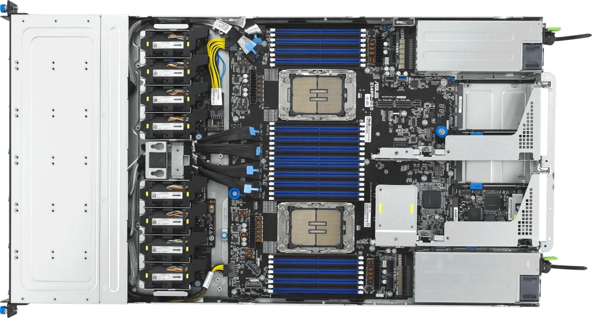 Серверная платформа ASUS RS700-E12-RS12U/2KW/12N