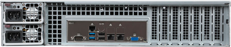 Сервер IRU Rock s2208p 2x6130 8x32Гб 1x500Гб M.2 SSD SATA С621 AST2500 2xGigEth 2x1000Вт без OS