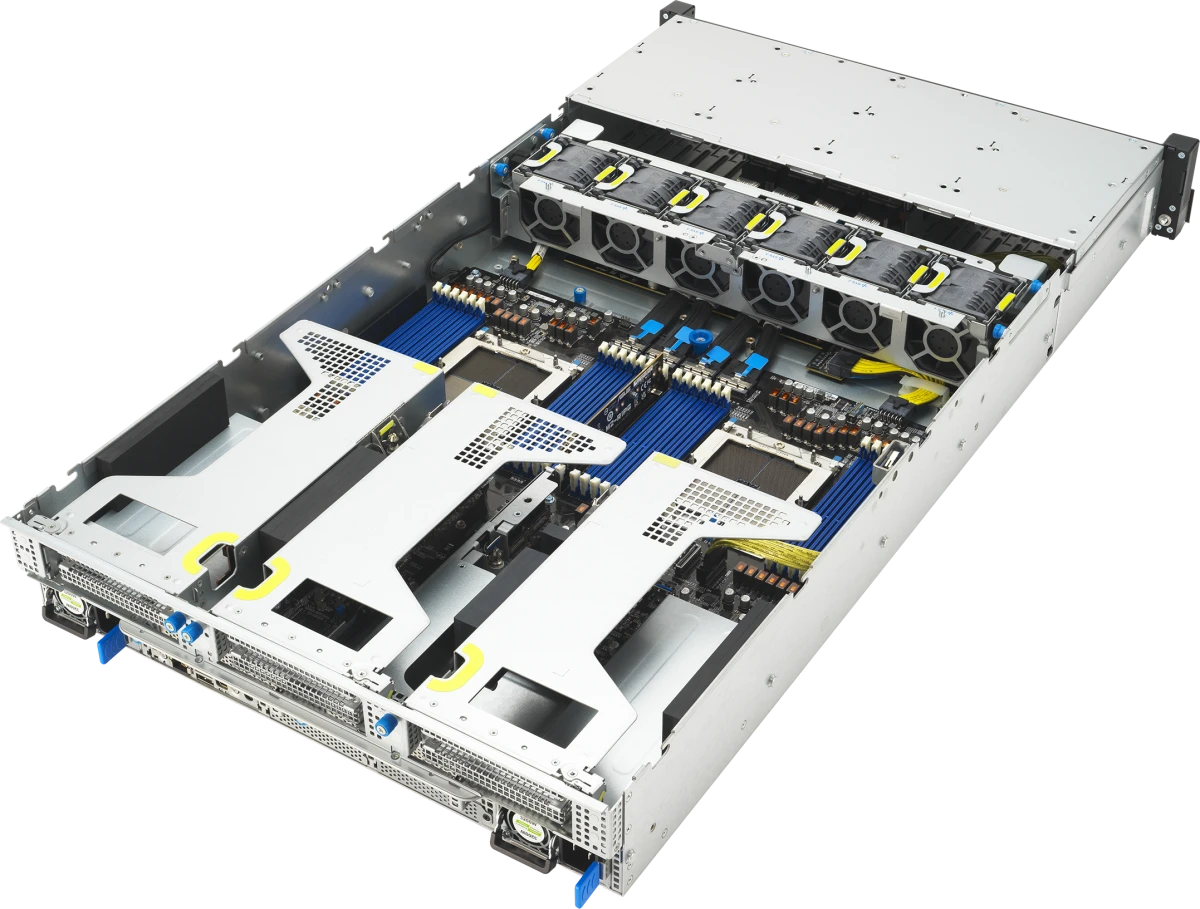 Серверная платформа Asus RS720A-E13-RS24G, 2xSocket SP5, 24xDDR5, 24x2.5 (8x NVMe + 16x NVMe/SATA/SAS*) HS, 2xM.2-PCI-E, ASMB12-iKVM, PSU 2x 3200W