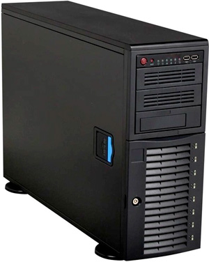 Сервер IRU Rock w9208p 2x6126 2x32Гб 2x10Тб 7.2K 3.5" SATA С621 AST2500 2xGigEth 1x1200Вт без OS (2067434)