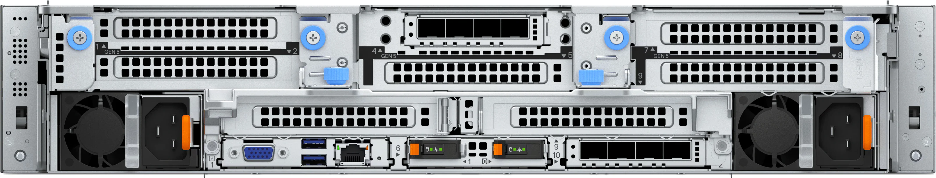 Сервер DELL PowerEdge R7725 2U/16SFF + 8NVMe/2x9175F/2x32GB/2x965I/1x480GB SATA/2x6,4TB NVMe MU/2x3200W/BR 57414 OCP/Qlogic 2772 LP/ BOSS N1 2x480GB/RC4/bezel/noTPM/IDRAC10 ENT/rails/1YWARR