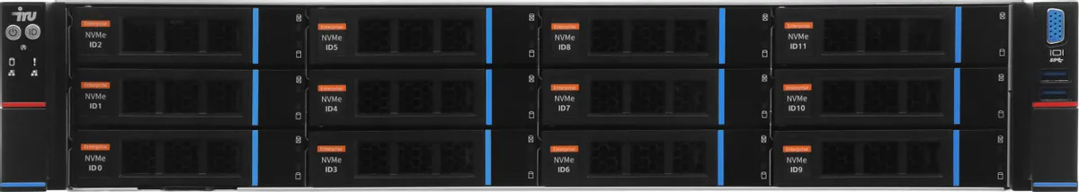 Сервер IRU Rock g2212ig5 2x6526Y 2x64Gb 9460-8i AST2600 2xGigEth 2x1600W w/o OS (2157120)