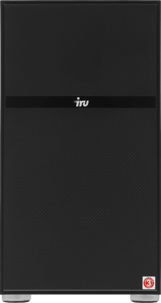 Сервер IRU Rock w9102e 1xE-2224 1x16Gb 1x500Gb M.2 SSD C242 AST2500 2xGigEth 1x500W w/o OS (2119799)
