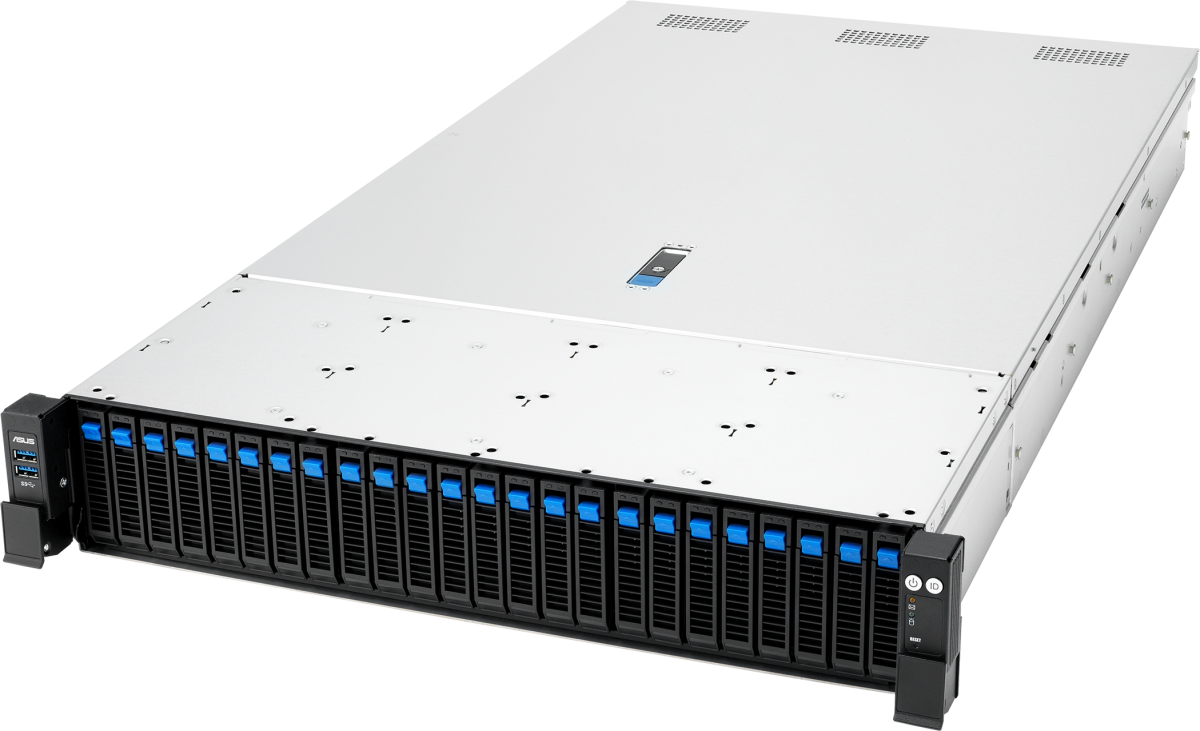 Серверная платформа Asus RS720A-E13-RS24G, 2xSocket SP5, 24xDDR5, 24x2.5 (8x NVMe + 16x NVMe/SATA/SAS*) HS, 2xM.2-PCI-E, ASMB12-iKVM, PSU 2x 3200W