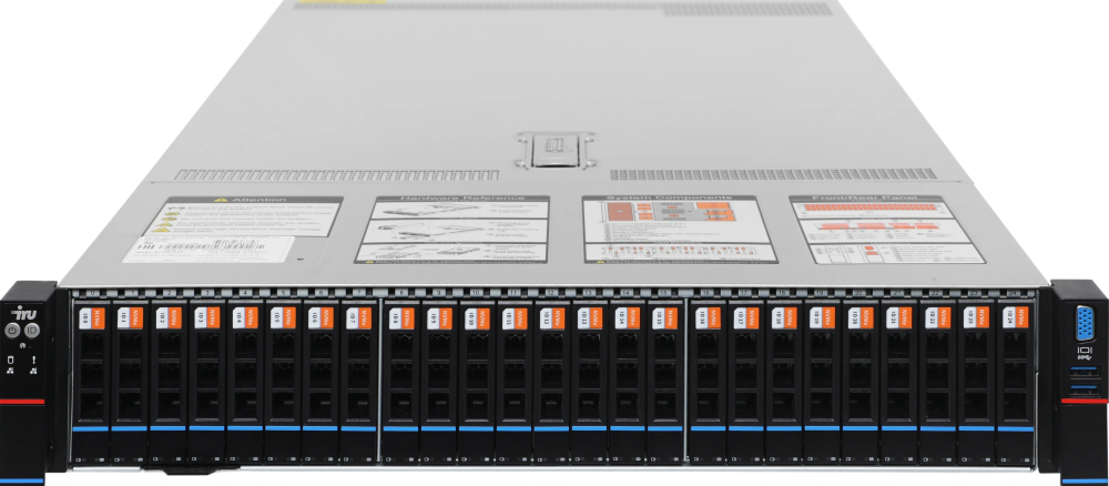 Сервер IRU Rock g2224ig4 2x6542Y 4x64Gb AST2600 4P 10G 2x2600W w/o OS (2104271)