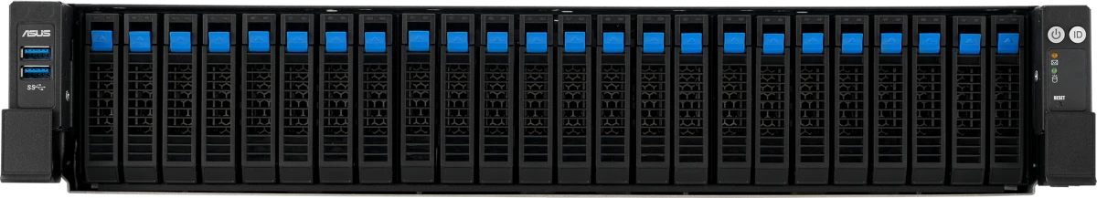 Серверная платформа Asus RS720A-E13-RS24G, 2xSocket SP5, 24xDDR5, 24x2.5 (8x NVMe + 16x NVMe/SATA/SAS*) HS, 2xM.2-PCI-E, ASMB12-iKVM, PSU 2x 3200W