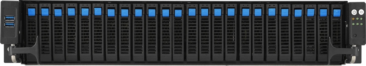 Серверная платформа ASUS RS521A-E12-RS24U/1G/2kW/16NVMe/FAN/RH/OCP/GPU