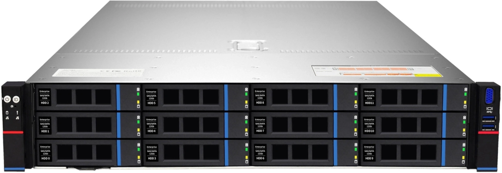 Сервер IRU Rock g2212ig4 2x6430 4x64Gb 9460-8i AST2600 2x10GSFP+ 2x1600W w/o OS (2105455)