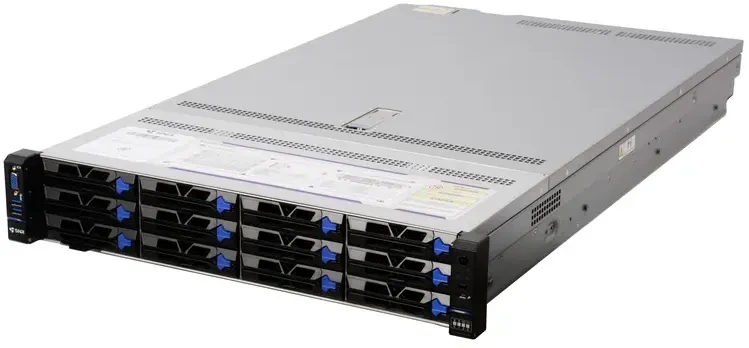 Серверная платформа SNR-SR2412LS-NV Rack 2U, 2xXeon LGA4677, 32xDDR5/5600MHz(upto 8TB), 12xHDD LFF/SFF SATA/SAS/NVMe + 2xSFF rear, 2x M.2 (2280 / 22110), noRAID, 8xPCIe 5.0/4.0, 2x1GbE, 2x1300W, Rails