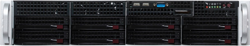 Сервер IRU Rock s2208p 2x6130 8x32Гб 1x500Гб M.2 SSD SATA С621 AST2500 2xGigEth 2x1000Вт без OS