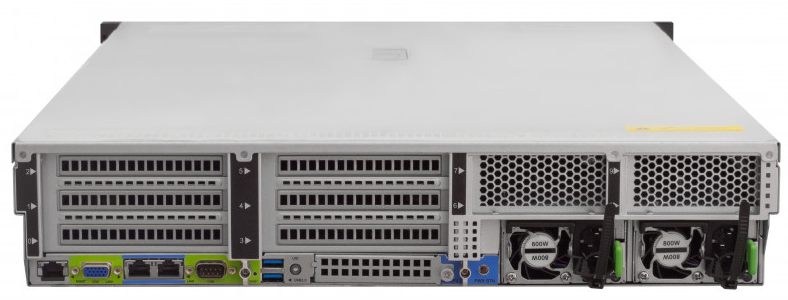 Серверная платформа SNR-SR2308RS  Rack 2U,2xXeon FCLGA4189(upto TDP 270),32xDDR4/3200MHz(upto 12TB),8xHDD LFF/SFF SATA,noRAID,upto2xM.2,3xPCIx8 riser,2x1GBaseT,2x800W