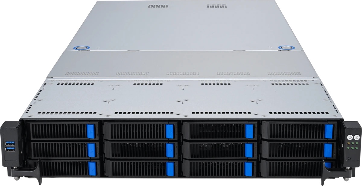 Сервер Asus RS520A-E12-RS12U/1G/1.6kW/12NVMe/FAN/RH/OCP/GPU