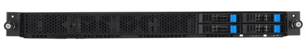 Серверная платформа ASUS RS501A-E12-RS4U, 1U, 1x SP5 LGA6096 (450W), 24x DDR5 6400 4800, 4x 2.5'' hsb SATA SAS* NVMe, 2 x M.2 PCIe SATA up to 22110, 3x PCIe x16* + 1x OCP3.0,  2x 1GbE Intel I350 LAN, PSU 1+1 1600W