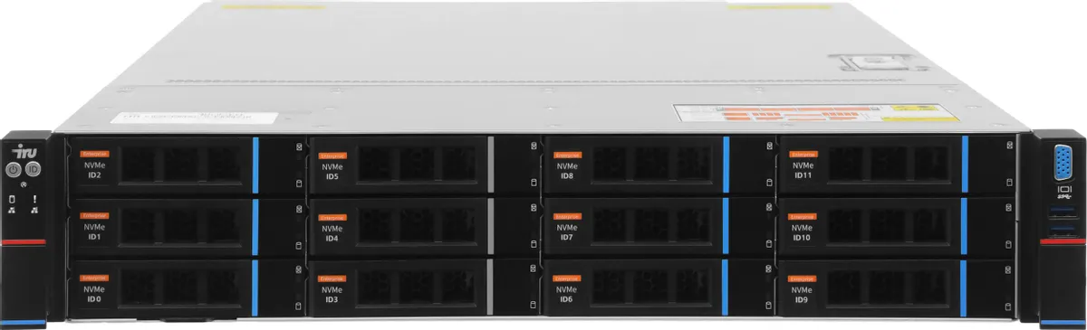 Сервер IRU Rock g2212ig5 2x5515+ 2x32Gb 9460-8i AST2600 2xGigEth 2x1600W w/o OS (2155746)