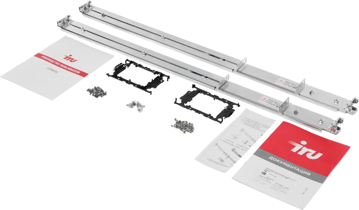Сервер IRU Rock G2212IG4 2x4410T 4x32Gb 9361-8I SGL AST2600 2xGigEth 2x1600W w/o OS (2127944)