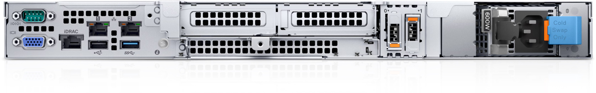 Сервер DELL PowerEdge R260 1U/ 2LFF/ E-2414/ 1x16GB UDIMM/ 1x2TB SATA/IDRAC9 Basic/ 1X700W/ Rails/1YWARR